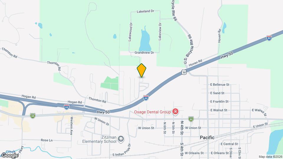 613 Palisades Dr, Unit 613 Map and Location Details