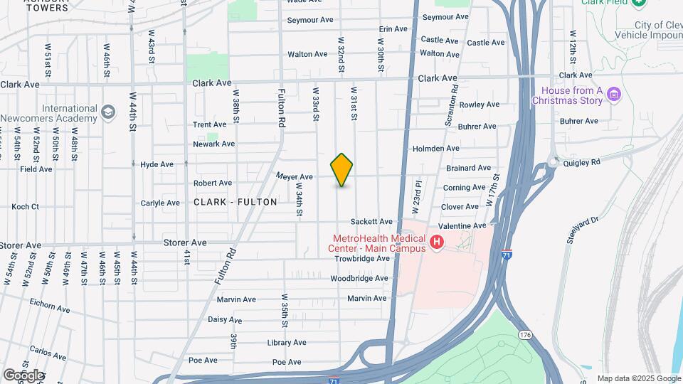3279 W 32nd St, Unit Down Map and Location Details