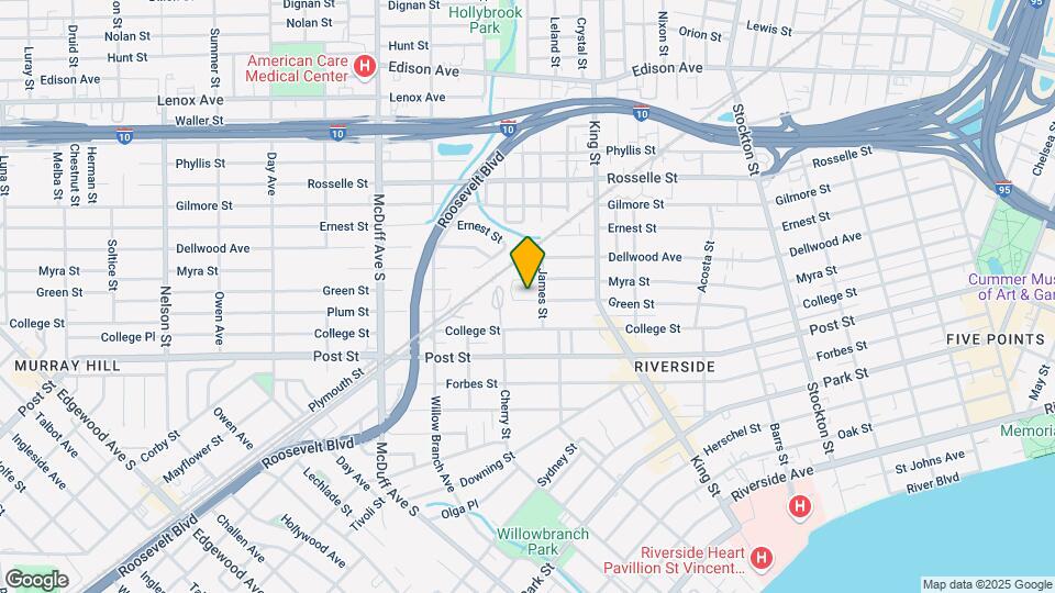 2819 Green St Map and Location Details