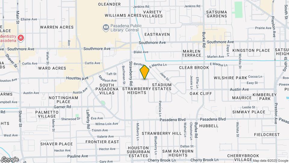 1504 Greenbriar Ave Map and Location Details