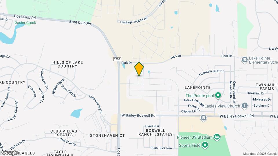 8916 Old Rawhide Ln Map and Location Details