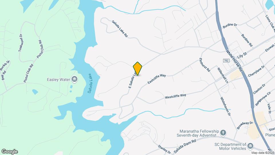 1505 E Saluda Lake Rd Map and Location Details