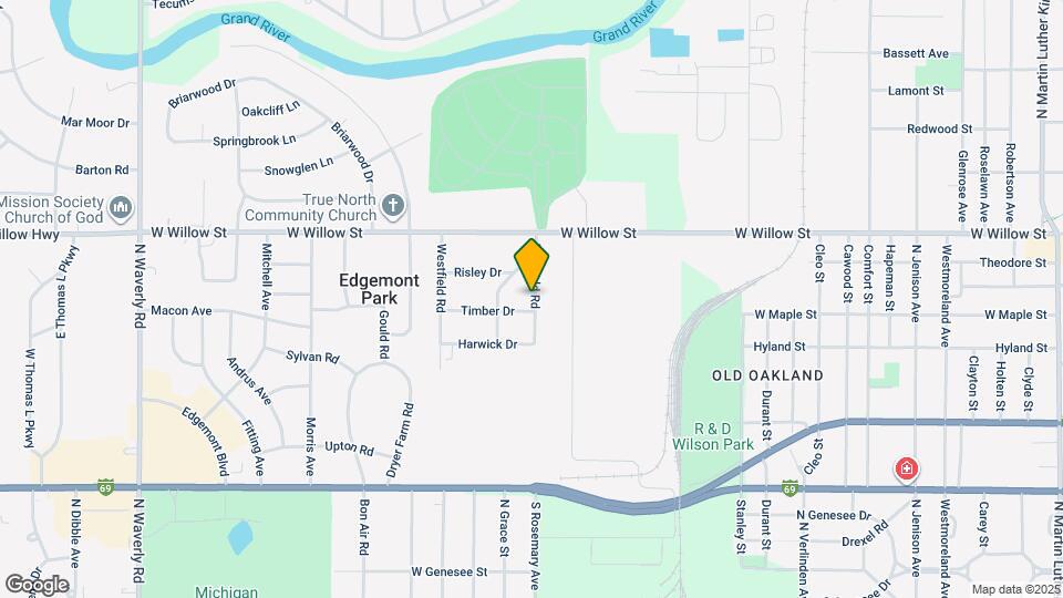 1109 Eastfield Rd Map and Location Details