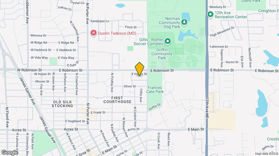 811 E Mosier St Map and Location Details