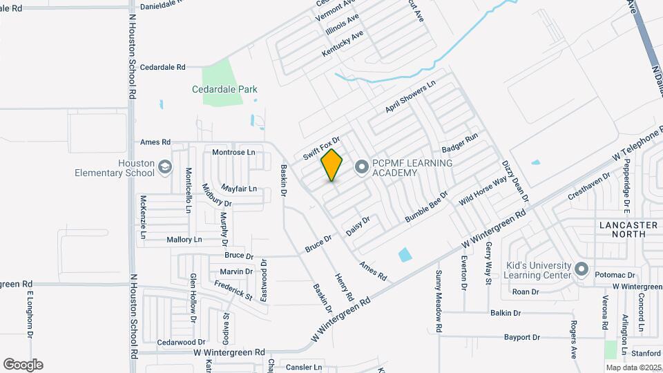 1504 Honey Bee Ln Map and Location Details