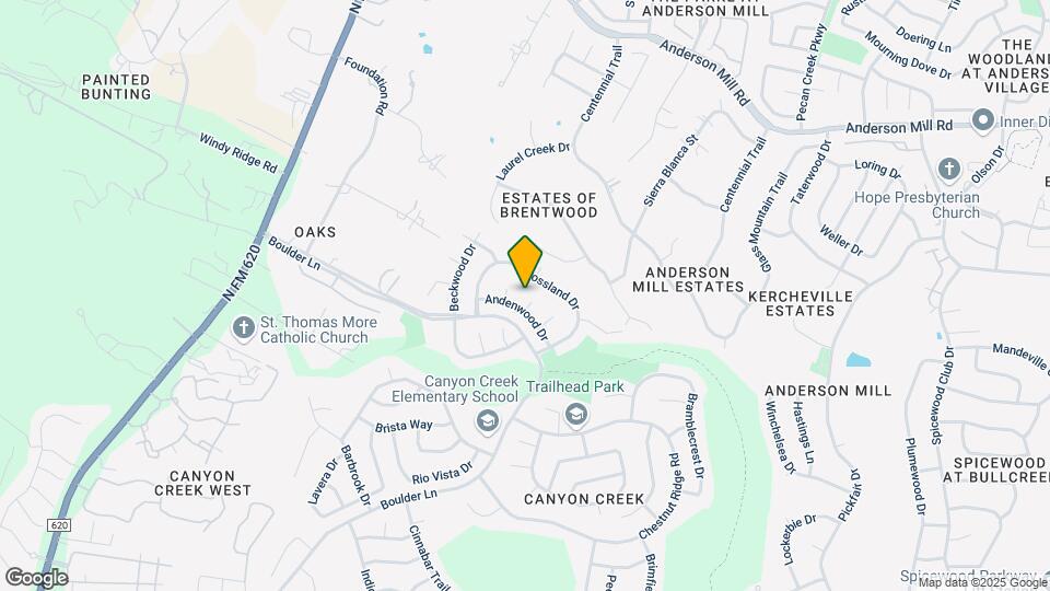 10602 Cranford Ct Mapa y Detalles de la Ubicación