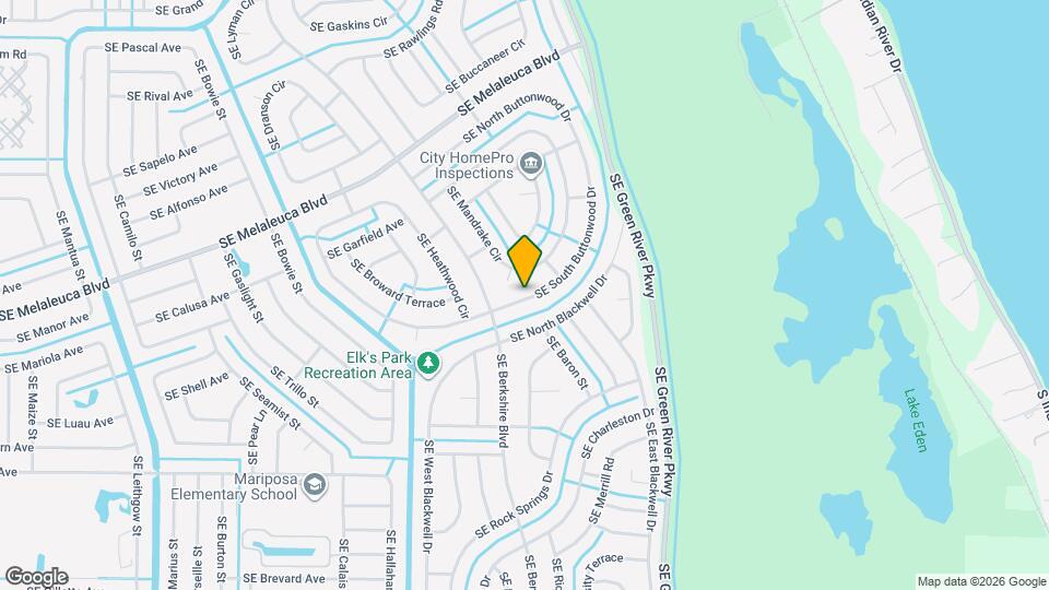 2152 SE South Buttonwood Dr Map and Location Details