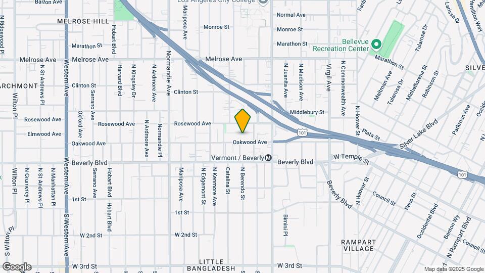 4025 Oakwood Ave Mapa y Detalles de la Ubicación