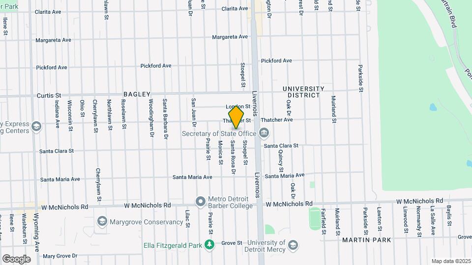 17564 Santa Rosa Dr Map and Location Details
