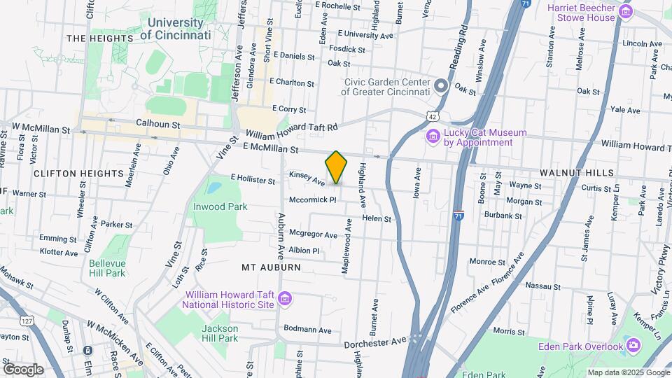 Historic Kinsey Apartments Map and Location Details