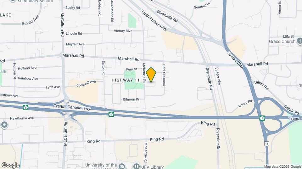 34011 Shannon Dr Map and Location Details