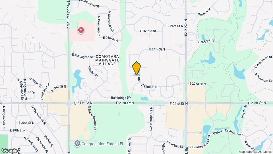 2339 N Rutland Ct Map and Location Details