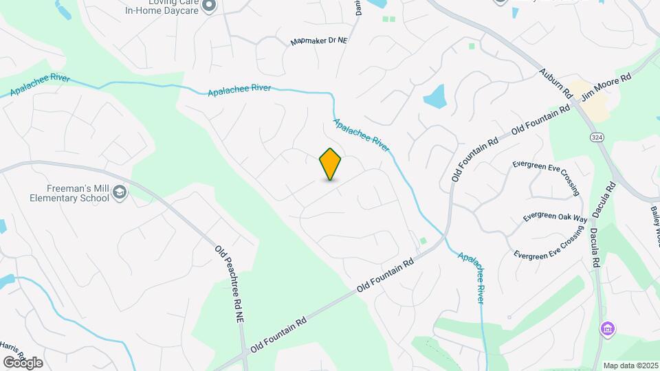 1535 Heatherton Rd Map and Location Details