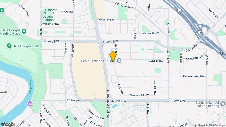 3733 42nd St NW Map and Location Details