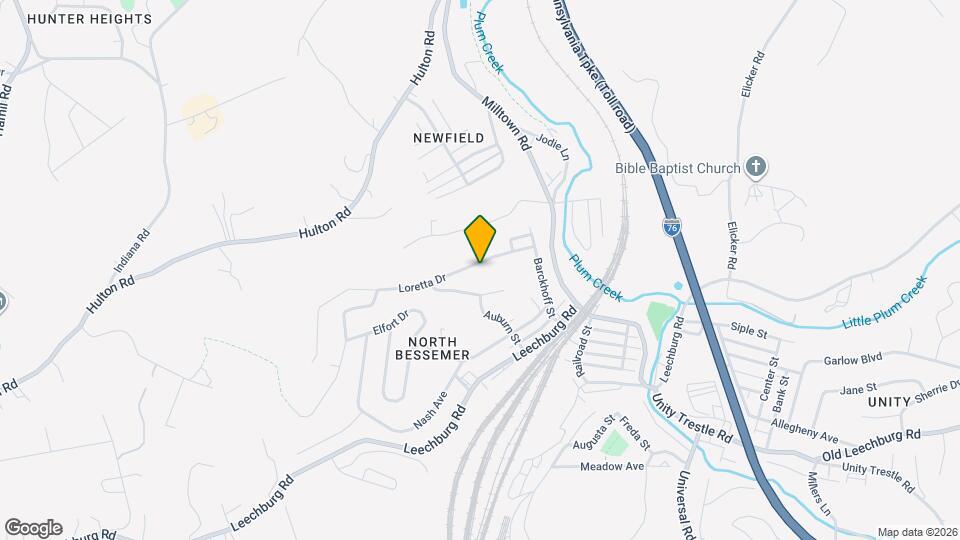 1808 Loretta Dr Map and Location Details