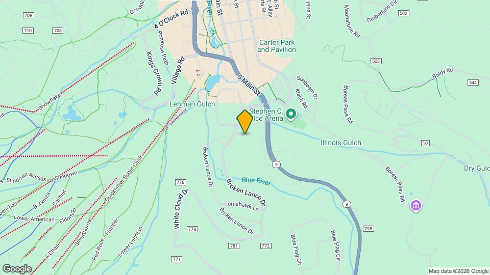 290 Broken Lance Dr Mapa y Detalles de la Ubicación