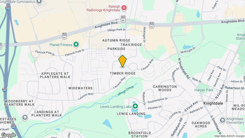 107 Elmridge Dr Mapa y Detalles de la Ubicación