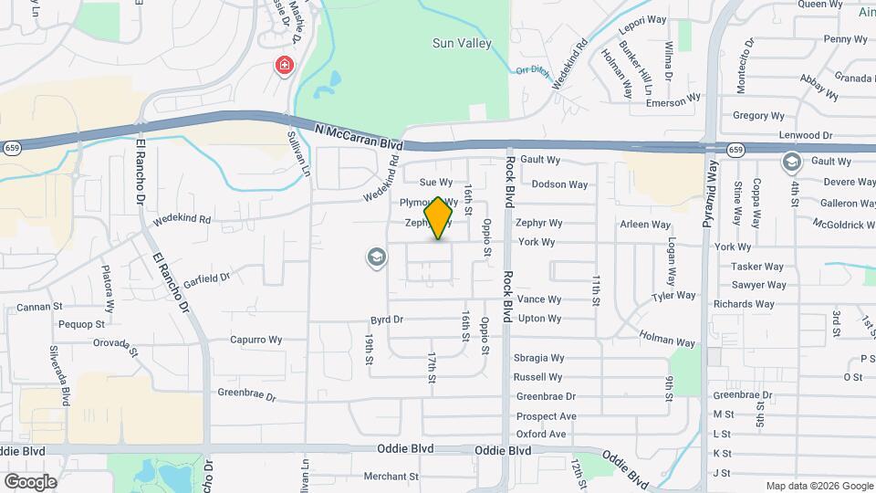 1643 York Wy Map and Location Details