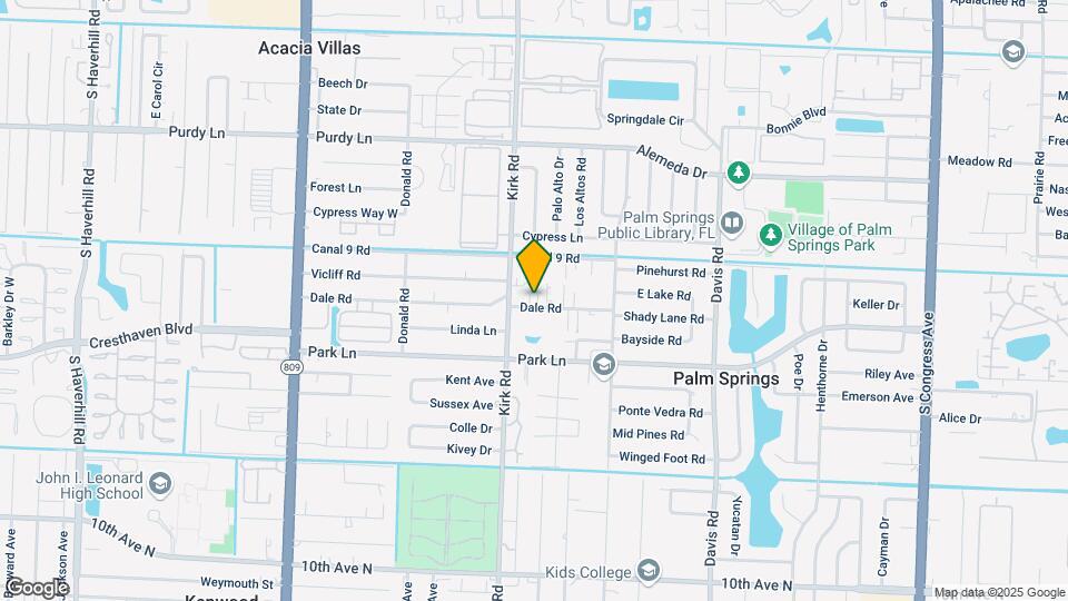 3955 Dale Rd Map and Location Details