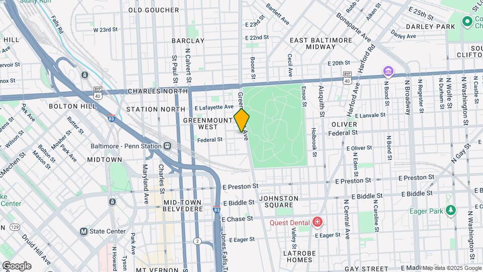 450 Federal St Map and Location Details