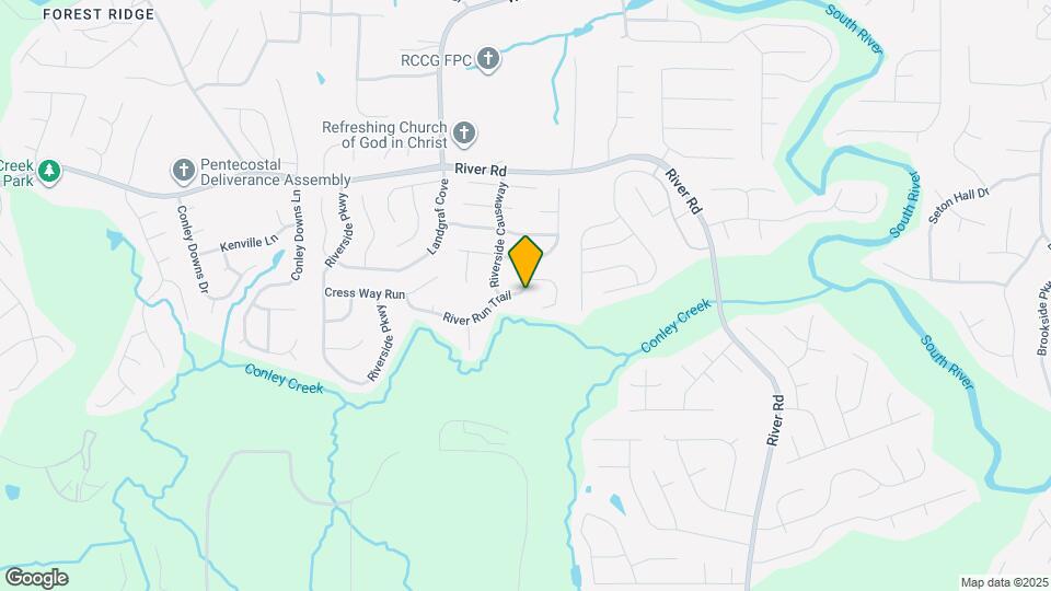 3375 River Run Trail Map and Location Details