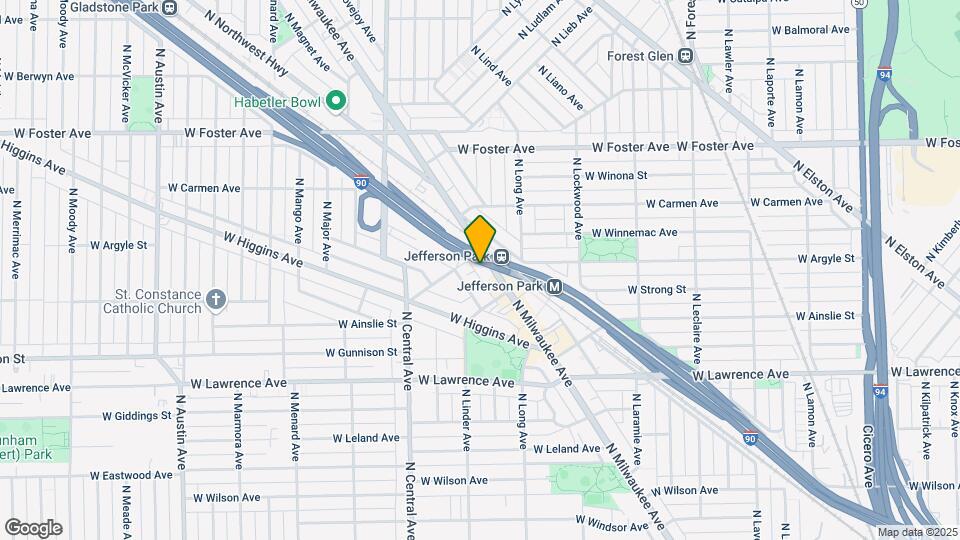 4976 N Milwaukee Ave Map and Location Details
