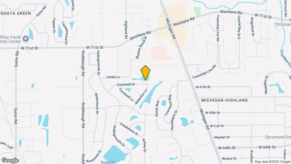 3122 Crestwell Dr Map and Location Details