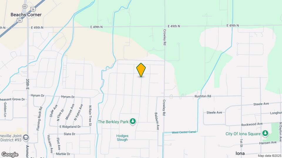 4335 N Dudley Ave Map and Location Details