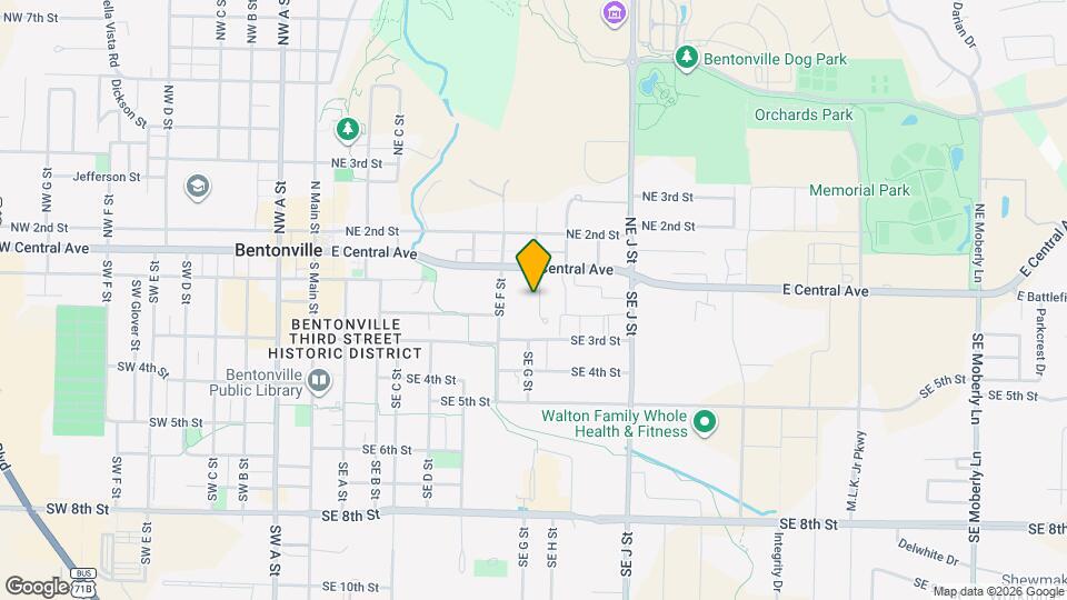 110 SE G Ct Map and Location Details