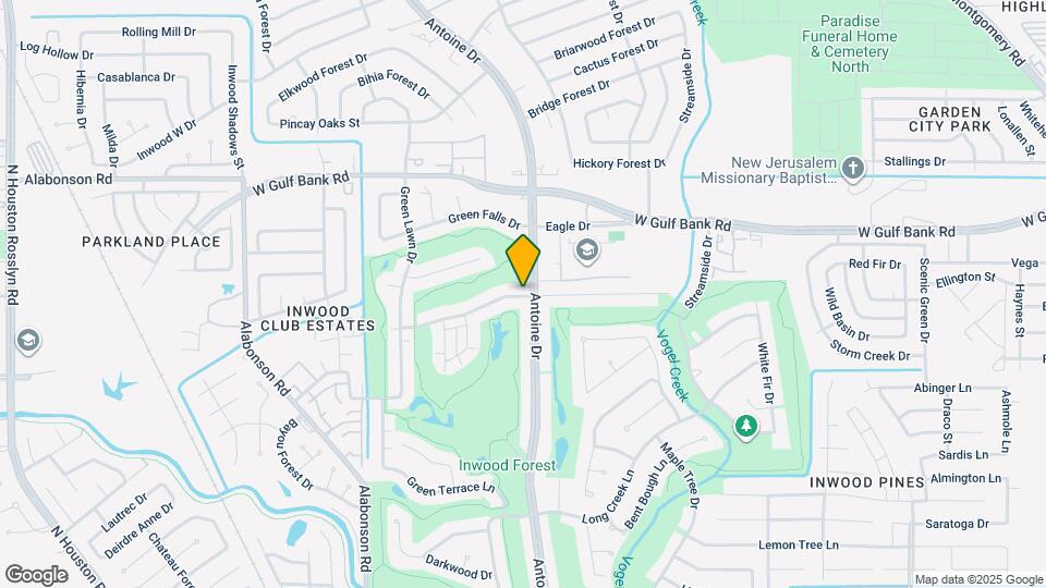 5814 Arncliffe Dr Mapa y Detalles de la Ubicación