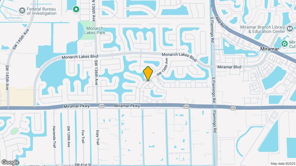 3032 SW 129th Ter Mapa y Detalles de la Ubicación