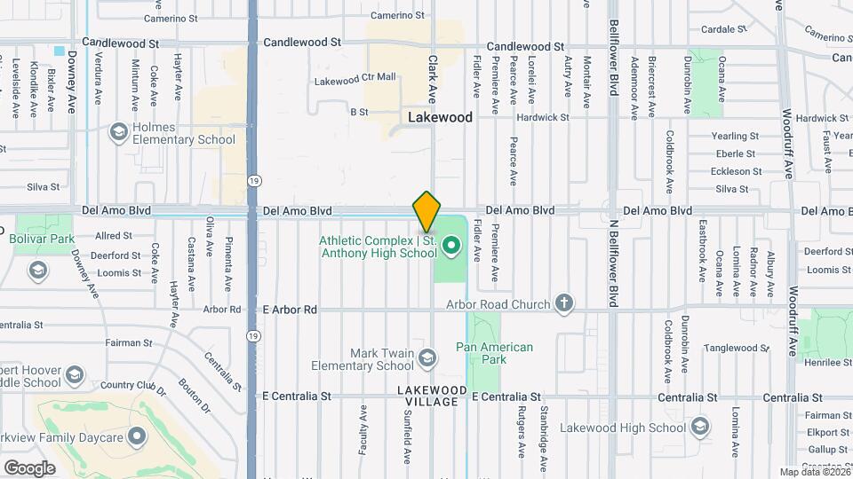 4837 Clark Ave Map and Location Details