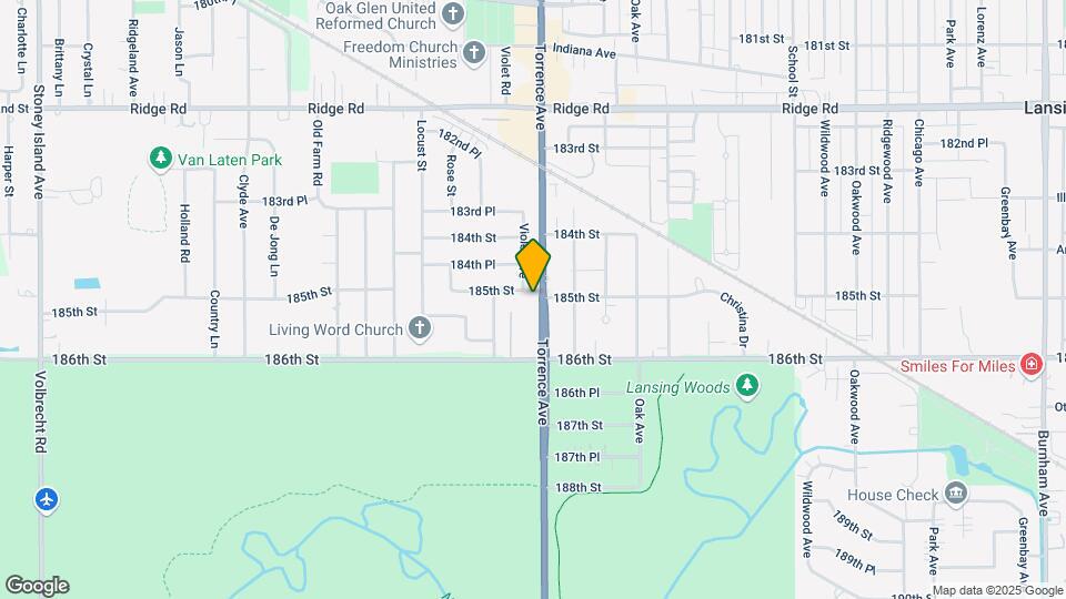 18508 Torrence Ave Map and Location Details