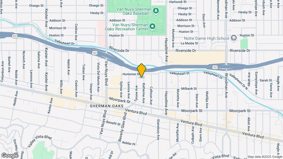 4537 Katherine Ave Map and Location Details