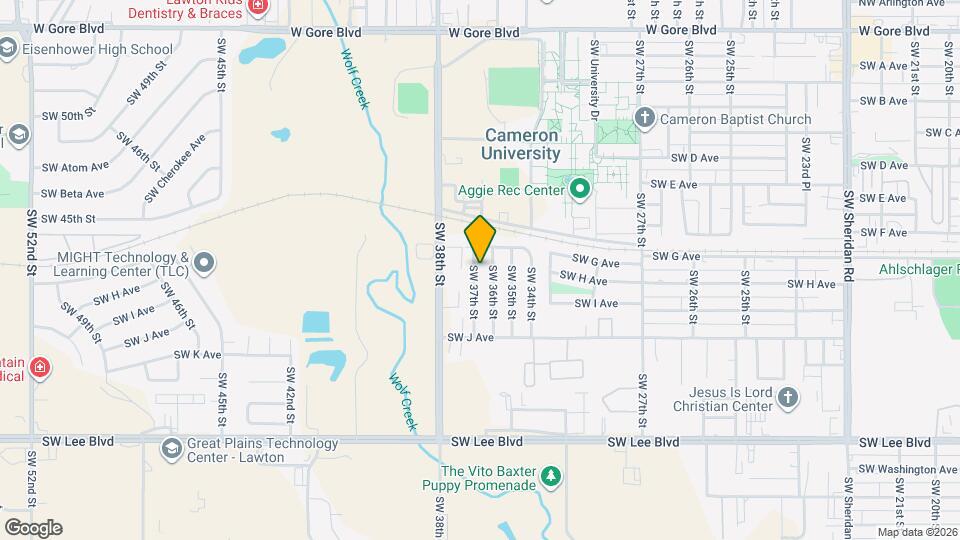 910 SW 37th St Map and Location Details