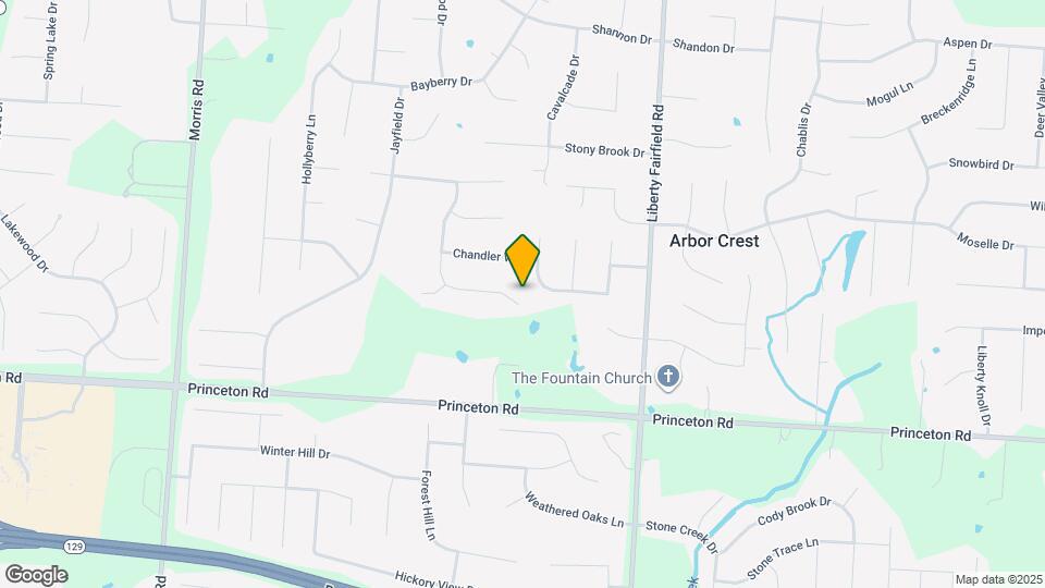 6588 Taylor Trace Ln Map and Location Details