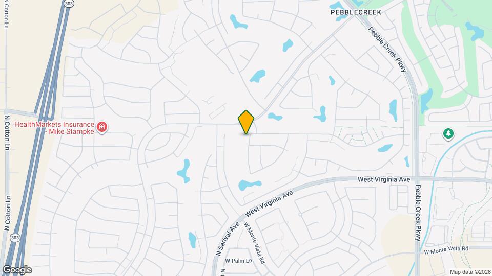 2816 N 162nd Ave Map and Location Details