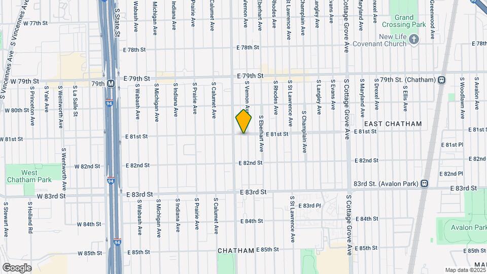 8100 Vernon ave Map and Location Details