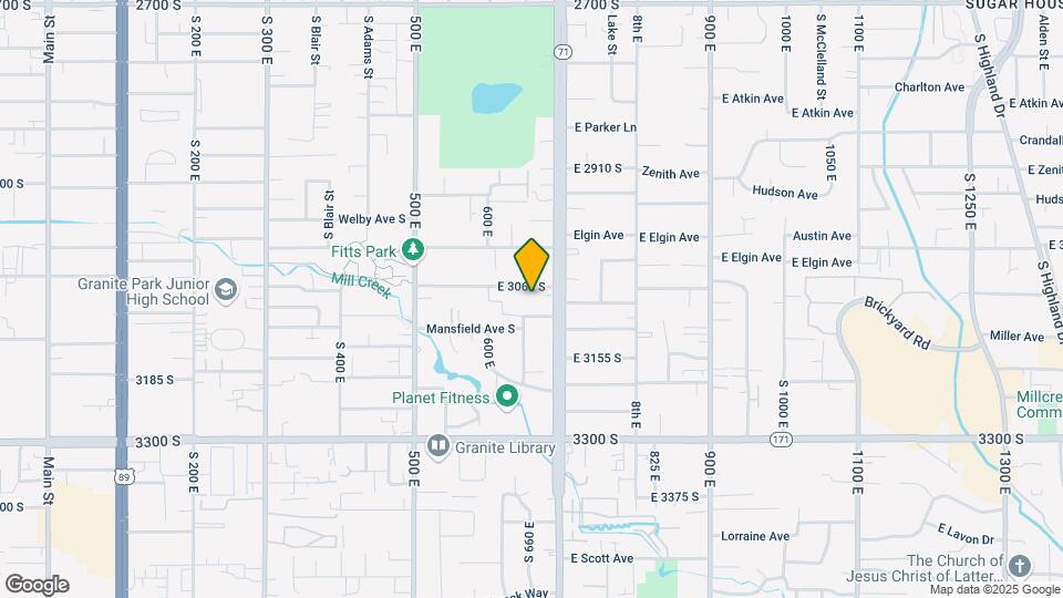 669 E Mansfield Ave Map and Location Details
