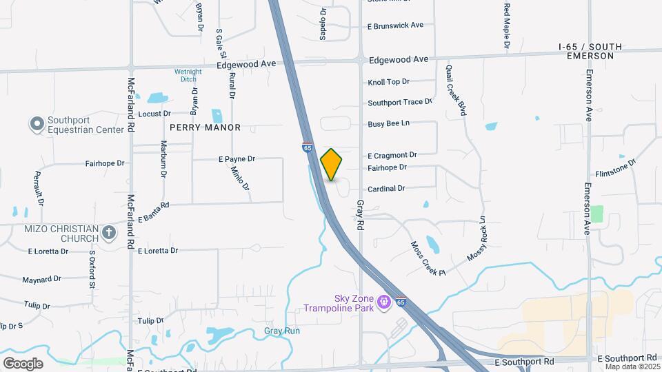 6412 Perry Pines Ct Map and Location Details