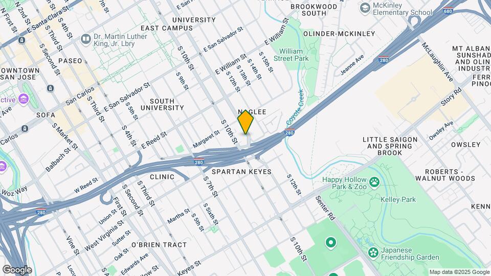 781 S 11th St Map and Location Details