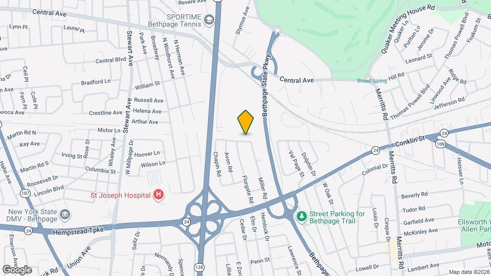 44 Miller Rd Map and Location Details