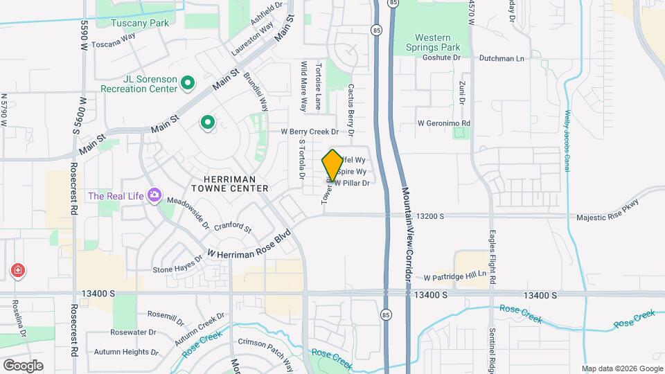 4933 W Pillar Dr Map and Location Details