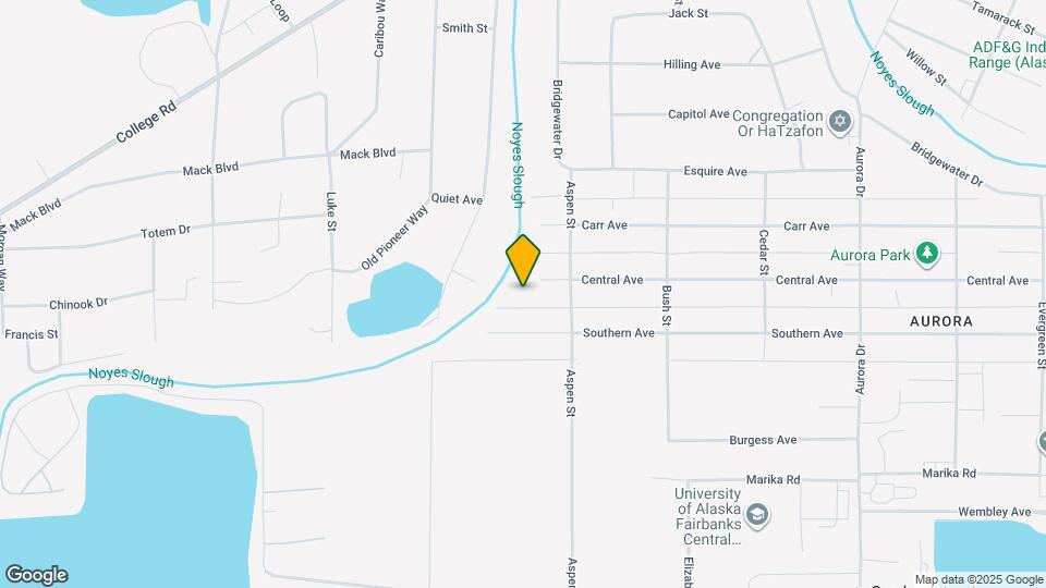 2109 Central Ave, Unit B Map and Location Details