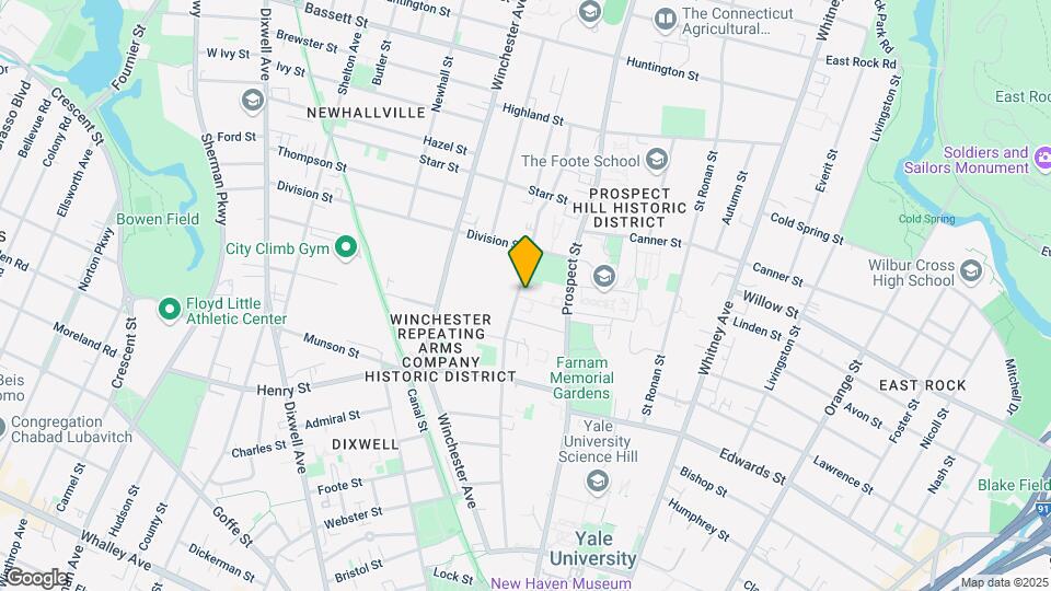 313-315 Mansfield St Mapa y Detalles de la Ubicación