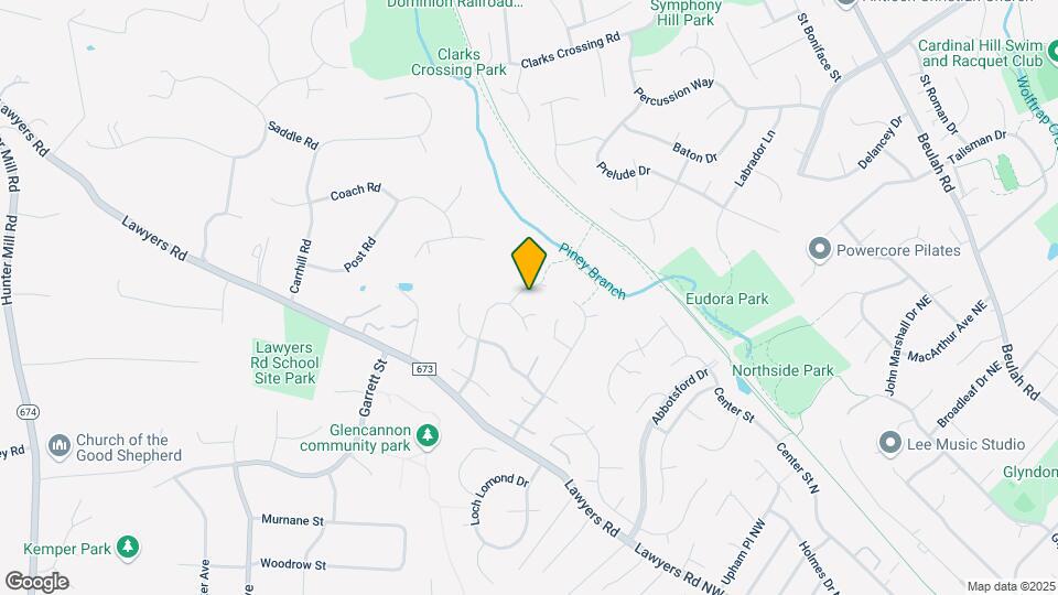9811 Meadow Knoll Ct Map and Location Details