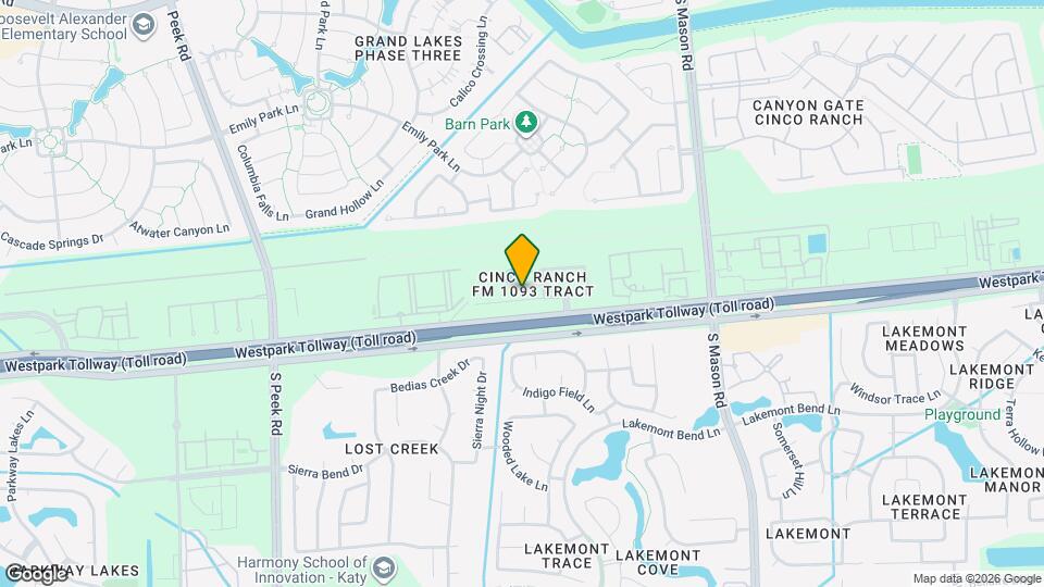 21222 Somerset Park Ln Mapa y Detalles de la Ubicación