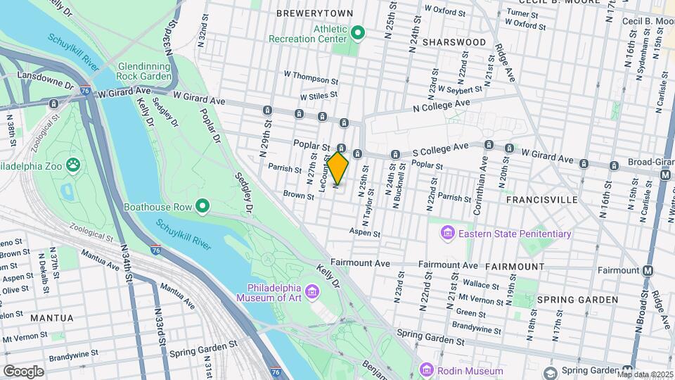 805 N 26th St, Unit 1 Map and Location Details