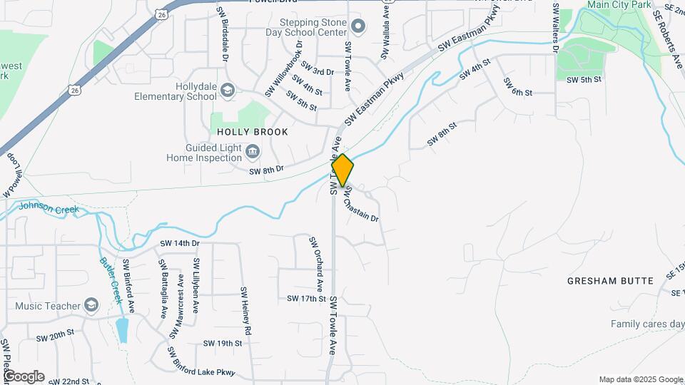 1061 SW Chastain Dr Map and Location Details