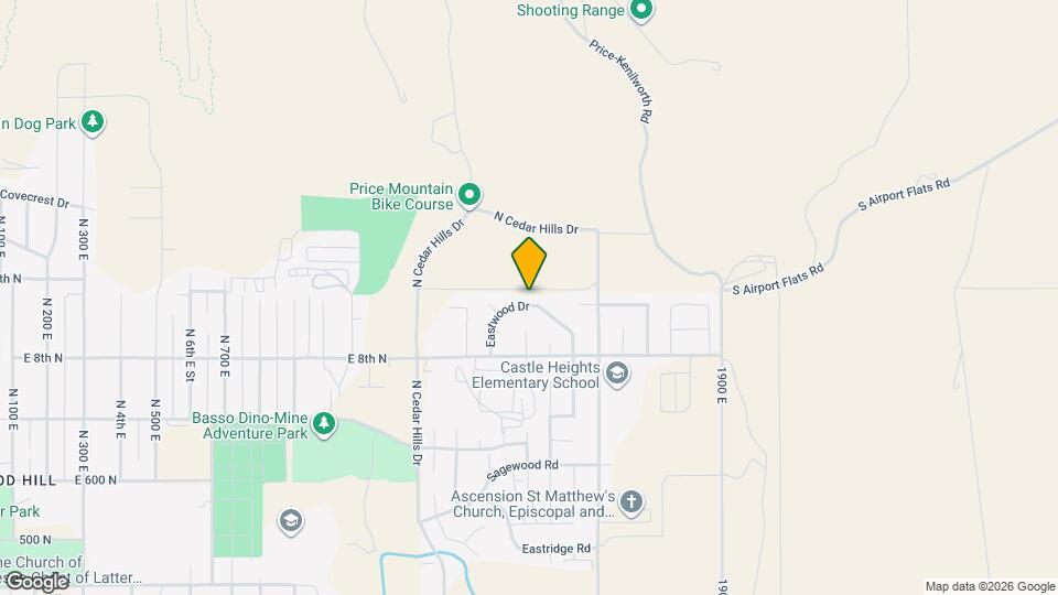 1579 Eastwood Dr Map and Location Details